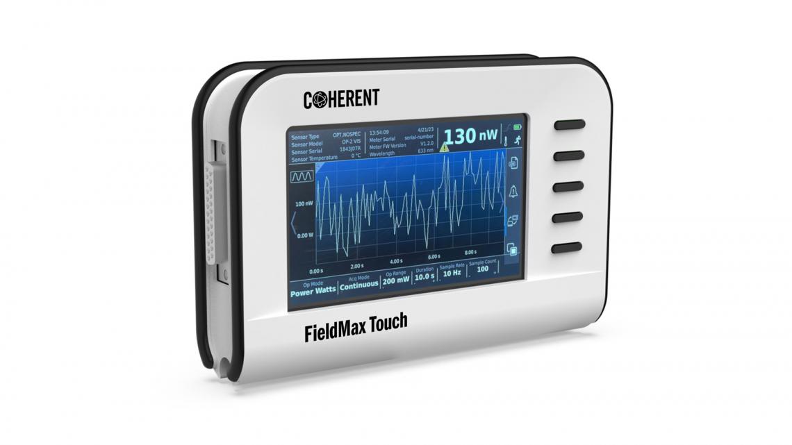 Coherent Introduces FieldMax Touch Rugged Power Meter